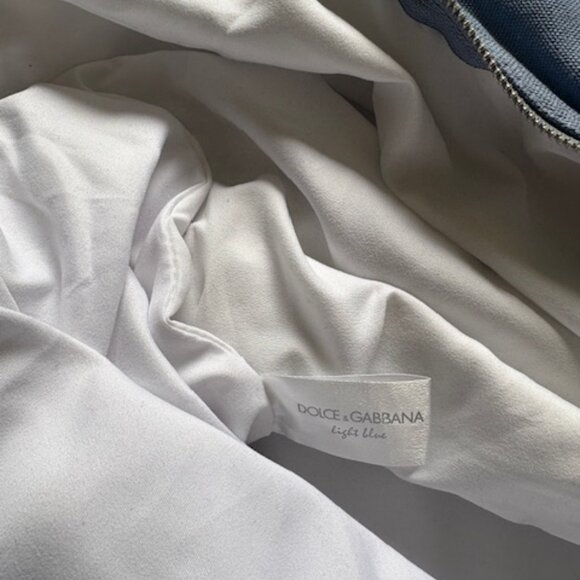 Large Dolce & Gabbana Zippered Canvas Bag - Picture 2 of 4